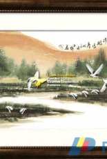 I Love CrossStitch OT-049 - Cranes Bring Spring