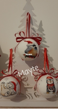 Des boules pour mon sapin