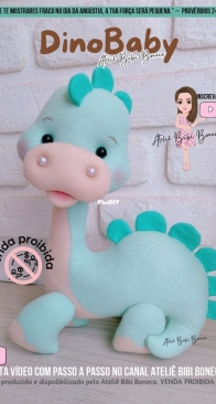 Atelie Bibi Boneca - Bruna Guimaraes - Dino Baby 1/4 - Portuguese - Free