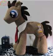 The Nerdy Knitter- Ashley Andrews - Doctor Whooves 10th