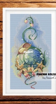 Smart Cross Stitch - Crab by Evgenia / Eugenia Kolesnikova / Евгения Колесникова
