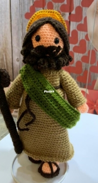 Amigurumis de la Casa de los Tejidos de Mamá Gallina - Romina Garza - Saint Joseph -  San Jose - Spanish