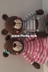 Amigurumi bears