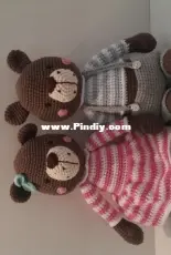 Amigurumi bears