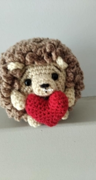 Little hedgehog in love