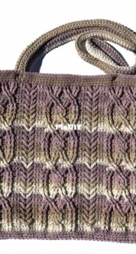 The Crochet Crowd - Michael Sellick - Cable Bag - Free