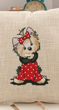 Fashion Yorkie by Julia Strekalova