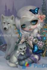 HAED HAEJBGFACES 0173 Winter by Jasmine Becket-Griffith