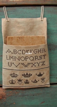 Threadwork Primitives - Linen Sampler Pouch XSD