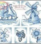 Classic Delftware from Cross Stitch Crazy Issue 8