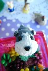 Clay Schnauzer dog