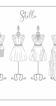 Stella - Vintage Little Lady Sewing Patterns