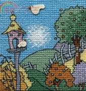 Michael Powell BB02 Buttons Backdrops - Doves
