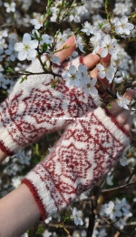 Springtime Mittens by Marion Schlenzka - English - German - Free
