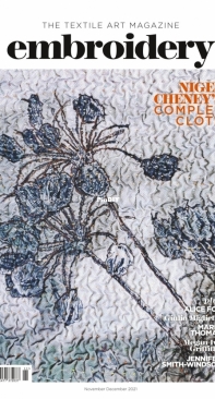 The Textile Art Magazine - Embroidery - November / December - 2021