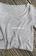 Strew Holes Sweater by Sanne Kalmbacher_Free