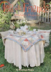 RedBrolly-Tea with Friends-Stitchery Projects