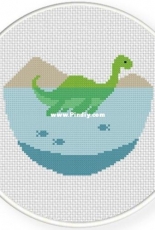Daily Cross Stitch  - Cute Nessy