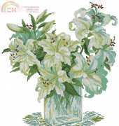 Riolis 1169 Flowers in Vase