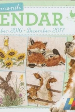 2017 Calendar by Hannah Dale from The World of Cross Stitching TWOCS 247