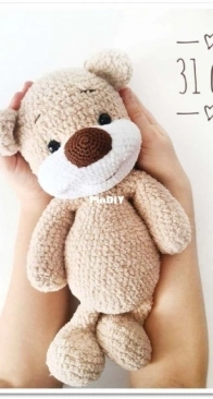 Crochet Wonders Design - Olga Kurchenko - Bear Toy 31 cm