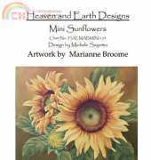 HAED HAEMABMINI 124 Mini Sunflowers by Marianne Broome