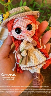 Crochetina - Paulina Cáceres - Anne - Spanish