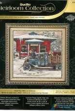 Bucilla - Heirloom Collection 45964 Rural Post Office at Christmas