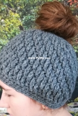 Nicky Buxton - Love My Posts Messy Bun Hat - Free