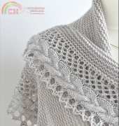 French Cancan Shawl by Mademoiselle C-English