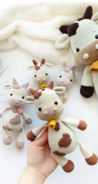 Amigurumi Land - Esra Erdurcan - Cow Choco