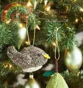 Patons Classic Wool-Partridge or a Pear Tree Ornaments-Free