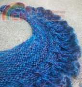 Bluebell Bias Scarf by Pam Jemelian