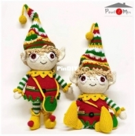 Pixel 2 Mix - Homemade Crafts - Marja Hermes - Elbert the Christmas Elf - Elbert De Kerst Elf - Dutch