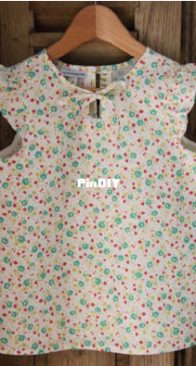Town Mouse - Isabella Flutter Sleeve Top - Size 1-8