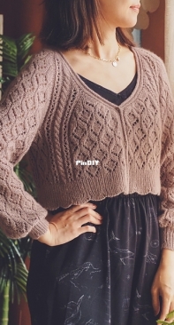 Milly Cardigan by Irene Lin