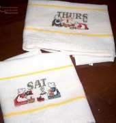 Sunbonnet Sue kitchen towel