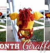 Stitch11 - Corina Gray - 6-12 Month Giraffe Hat - Free