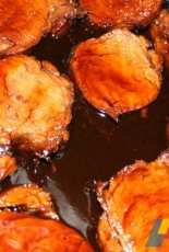 Teriyaki pork medalions
