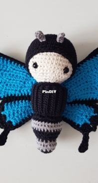 Lalylala - Blue butterfly