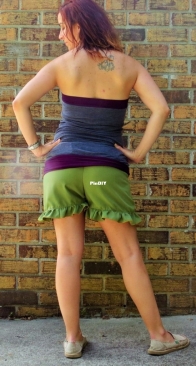 Create Kids Couture - Kristines Womens Ruffle Shorts - Sizes XS-XL