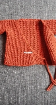 Cache-coeur au point de claie by Wooly Lola -French -Free