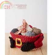 Yarnspirations - Santas Gift Basket- Free
