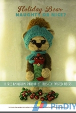 Tales of Twisted Fibers - Serah Basnet - Holiday bear (Brown ) - Free