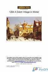 Golden Kite GK1264  A Dutch Village In Winter