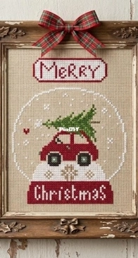 Madame Chantilly Boule Christmas Car XSD