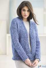 Lille Cardigan by Meli Hu Lion Brand- free
