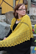 Liliopsida Shawl by Heidi Alander/Sadelma Knits-English,Finnish-Free