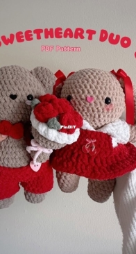 Okcraftybakes - Sweetheart Duo