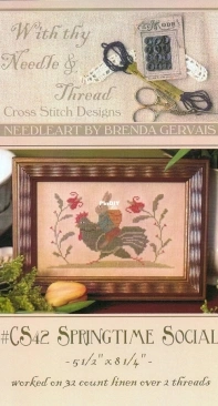 With thy Needle & Thread WTNT CS42 - Springtime Social - XSD